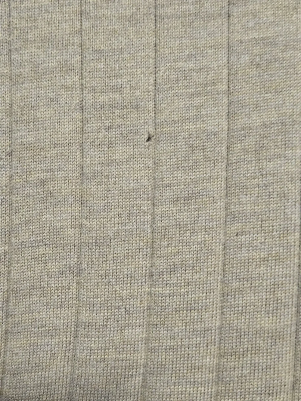 Banana Republic Merino Wool V Neck Sweater XL Tan Rib‎ Knit